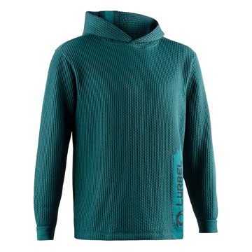 Bluza LURBEL WAVE HOODIE Verde Botella/Negro