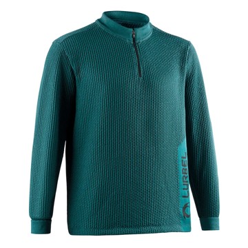 Bluza LURBEL WAVE PULLOVER Verde Botella/Negro