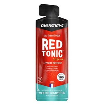 Energiegel OVERSTIMS Red Tonic Sprint Air Eucalipto 34g 36 ud
