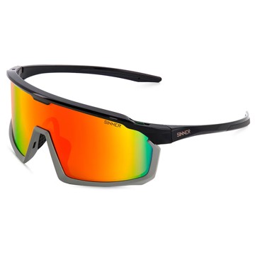 Bril SINNER ARAZA SHNY BLK/GREY SMK/BLK RED OIL