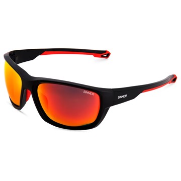 Bril SINNER NIRAPI MT BLK SINTEC®SMK BLK RED OL
