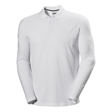 Koszulka polo Helly Hansen CREWLINE LS POLO White