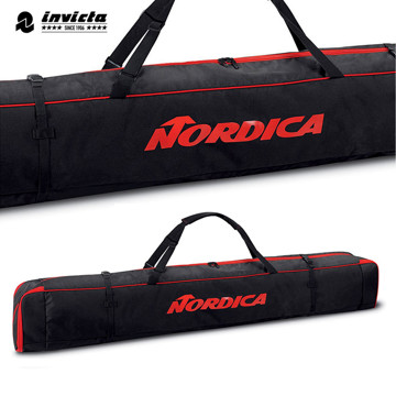 Custodia Nordica Single Ski Bag (Eco Fabric) Black