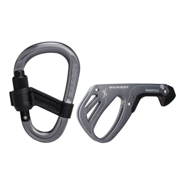 Przyrząd asekuracyjny Mammut SMART 2.0 BELAY PACKAGE Grey