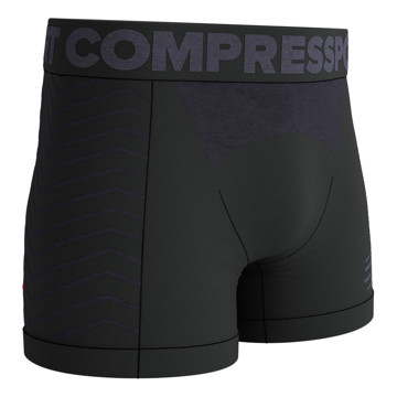 Calzoncillo COMPRESSPORT Seamless M Black/Grey