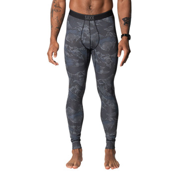 Alsónadrág SAXX QUEST TIGHT FLY Navy Mountainscape