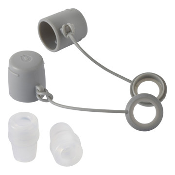 Pót Salomon Soft Valve Cover Clear/Alloy