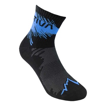 Zoknik La sportiva Trail Running Socks Black/Lagoon