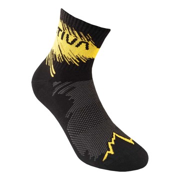 Calze La sportiva Trail Running Socks Black/Yellow