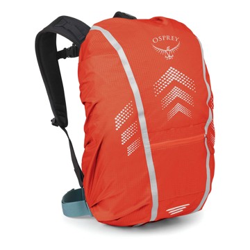 Överdrag för packning Osprey HIVIS COMMUTER RAINCOVER MARS ORANGE S