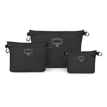 Bolsa De Higiene Osprey Ultralight Zipper Sack Set Black