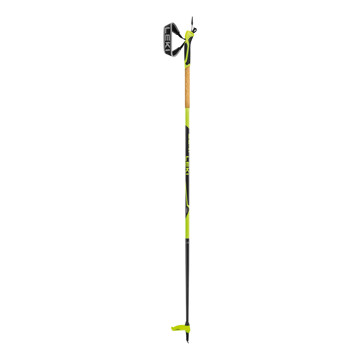 Stokken Leki MEZZA TRAIN Neonyellow-Black-White