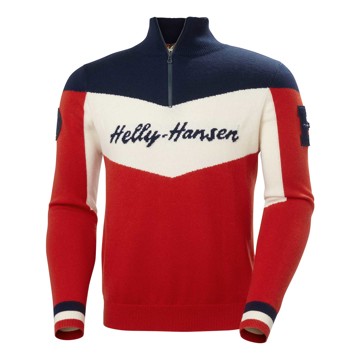 Bluza Helly Hansen APRES KNITTED SWEATE Red