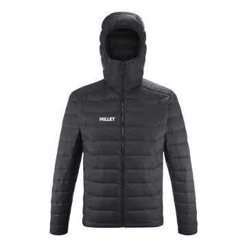 Jakna Millet Kamet Down Hoodie M Black-Noir