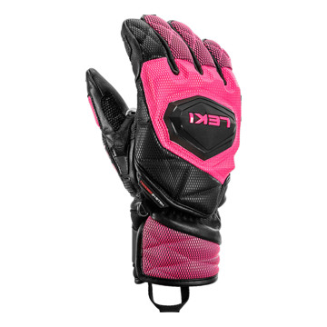 Handsker Leki VENOM 3D JUNIOR BLACK-PINK