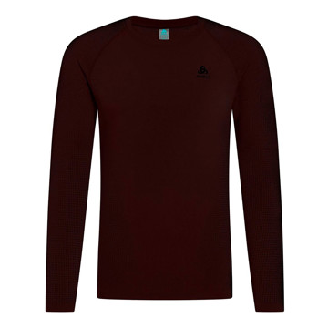 T-shirt ODLO TOP CREW LS PERF WARM Fudge