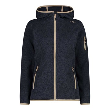 Polarfleece CMP FIX HOOD TITANIO