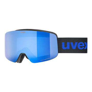 Okuliare Uvex pwdr FM black matt dl/blueclear
