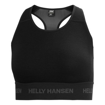 Sujetador Helly Hansen HH DURAWOOL BRA Black