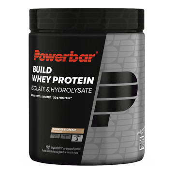 Accessorio POWERBAR BUILD WHEY PROTEIN COOKIES CREAM 550 gr