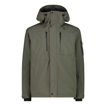 Kabát CMP FIX HOOD olive