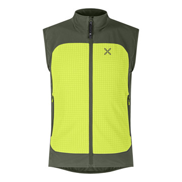 Gilè MONTURA SEED VEST Verde Salvia/Sunny Lime