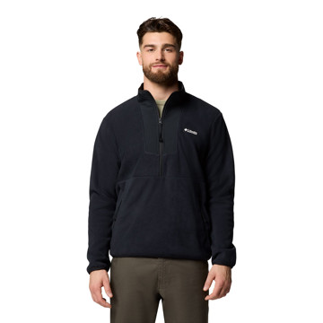 Pile COLUMBIA SEQUOIA GROVE HALF ZIP FLEECE Black