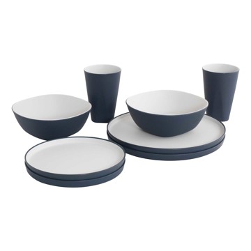 Bestek Outwell GALA 2 Navy Night servicio mesa 2 pax