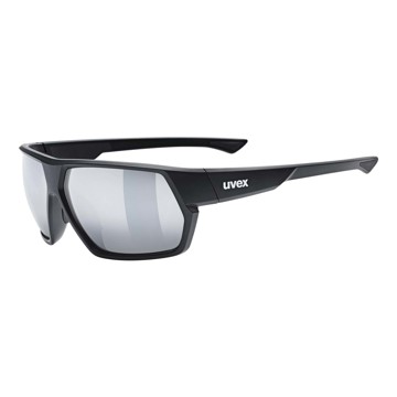 Briller Uvex 238 blk matt/mir.sil c3