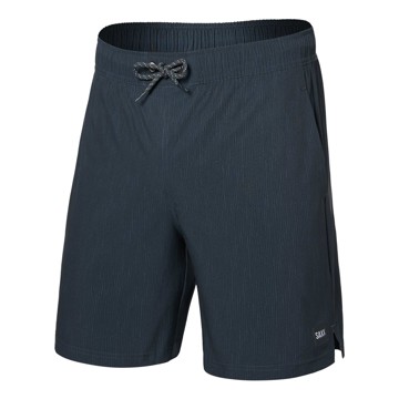 Kelnės SAXX 2N1 SHORT Striation Slub- Bl