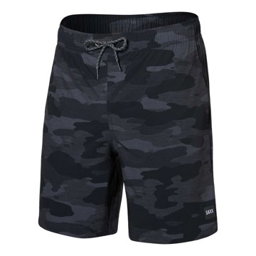 Kelnės SAXX 2N1 SHORT Tranquil Camo- Bla
