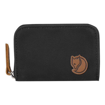 Portemonnee FJÄLLRÄVEN ZIP CARD HOLDER Dark Grey