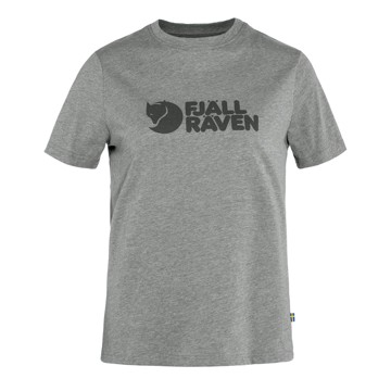 T-shirt FJÄLLRÄVEN LOGO TEE W Grey-Melange