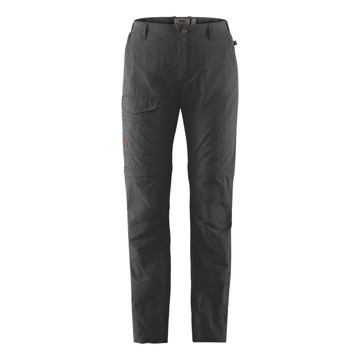 Bukser FJÄLLRÄVEN TRAVELLERS ZIP-OFF TRS M Dark Grey