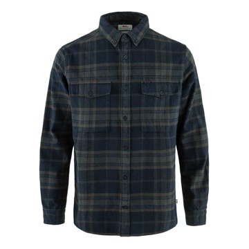 Marškiniai Fjällräven Övik Twill Shirt M Dark Navy-Basalt