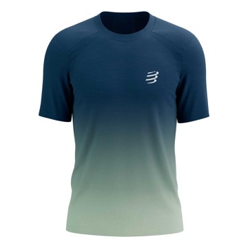 Tričko COMPRESSPORT PERFORMANCE SS TSHIRT M Poseidon/Ice Flo
