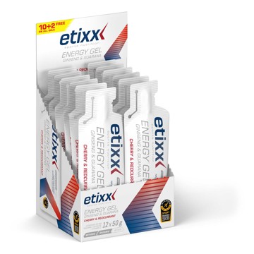 Energetický gél ETIXX ENERGY GEL 12 uds REDCURRAN