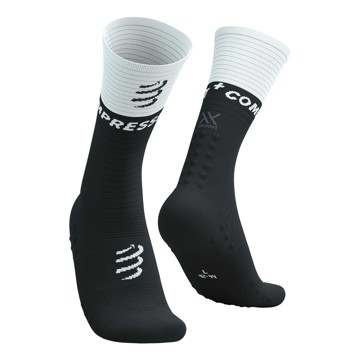 Skarpety COMPRESSPORT COMPRESSION SOCKS V2.0 Black/White