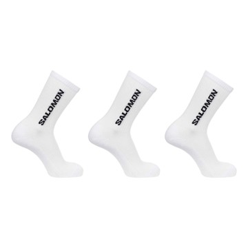 Meias Salomon EVERYDAY CREW 3X WHITE/WHITE/WHITE