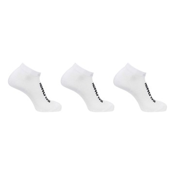 Meias Salomon EVERYDAY LOW 3X WHITE