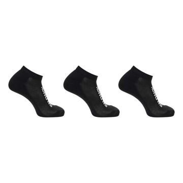 Meias Salomon EVERYDAY LOW 3X BLACK/BLACK/BLACK