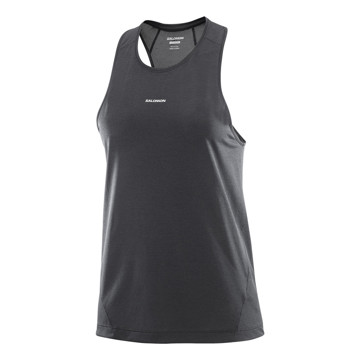 Majica S Kratkimi Rokavi Salomon Shkout Core Tank W Deep Black/