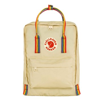 Rucksack FJÄLLRÄVEN KANKEN RAINBOW Light Oak-Rainbow Pattern
