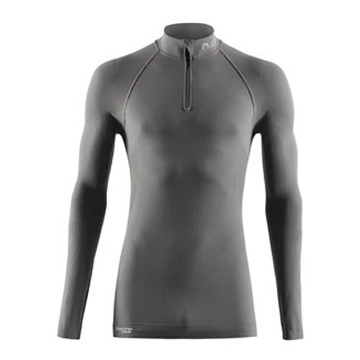 LURBEL T-shirt Alaska Long Sleeves Zip Negro