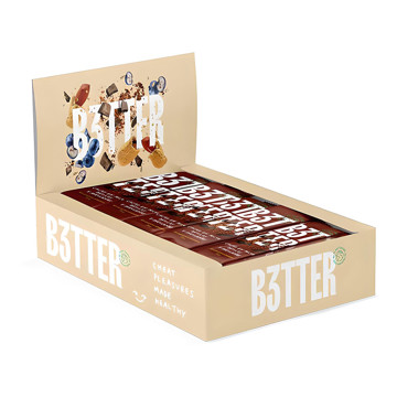 Riegel B3TTER Cacao 35g (Caja de 15 ud)