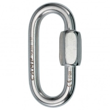 Maillon CAMP SAFETY OVAL QUICK LINK STAINLESS 8 mm