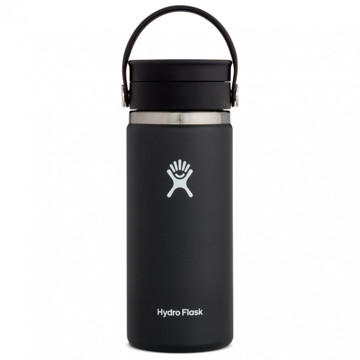 Gertuvė HYDRO FLASK 20oz WIDE MOUTH W/ FLEX SIP LID Black