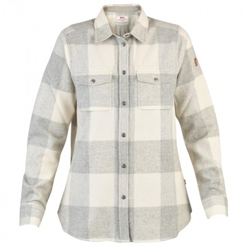Camisa Fjällräven Canada W Fog-Chalk White