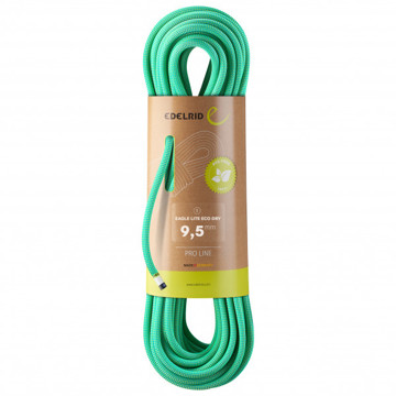 Vrv Edelrid Lite Eco Dry 9,5Mm X70m Green