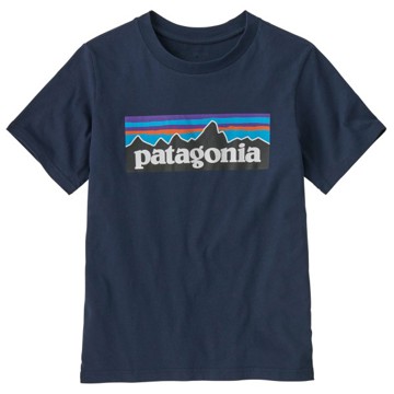  Patagonia Ks P-6 Logo T New Navy 